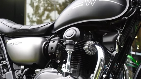 Kawasaki W800 Bs6 Engine view