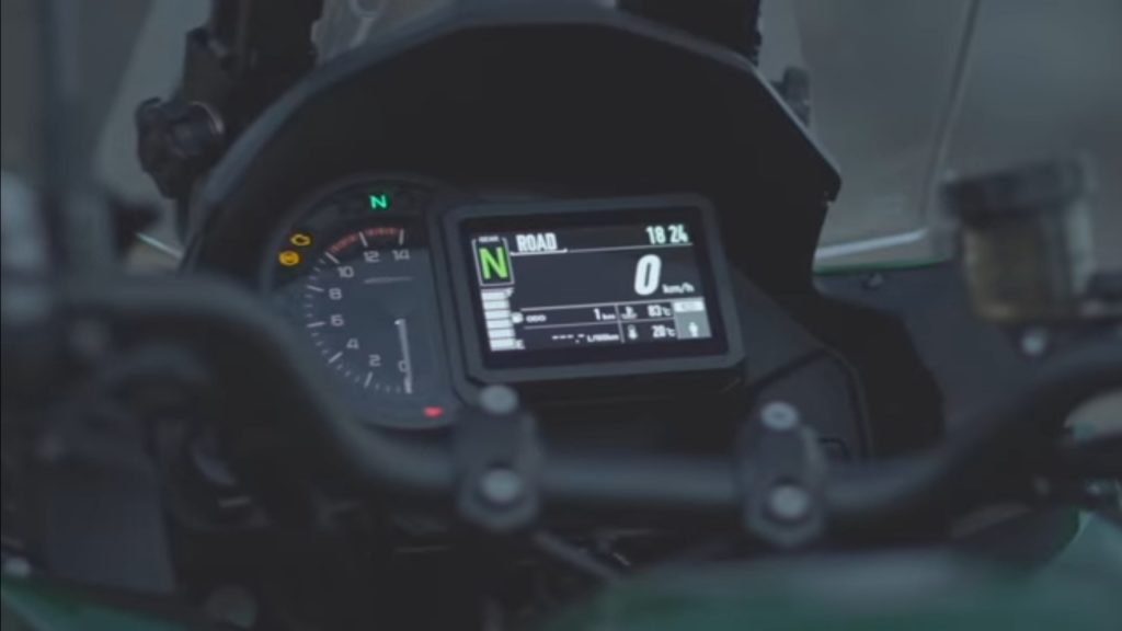 Kawasaki Versys 1000 Bs6 Tourer Bike Driver Information Display